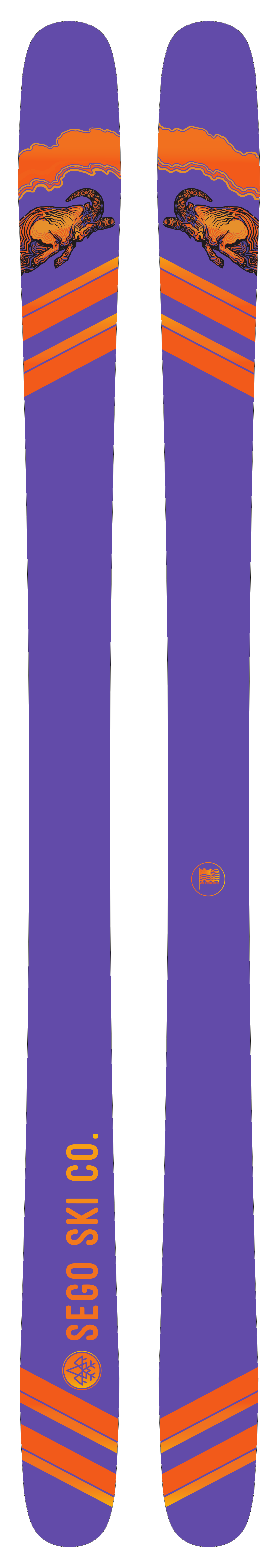 The Big Horn | Isaac Freeland Pro Model | All-Mountain Ski – Sego The Big Horn | Isaac Freeland Pro Model | All-Mountain Ski – Sego